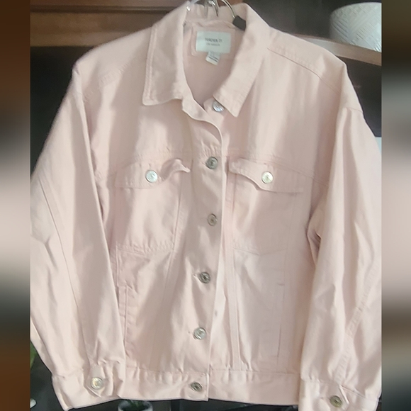 Forever 21 Light Pink Jean Jacket - Picture 1 of 5